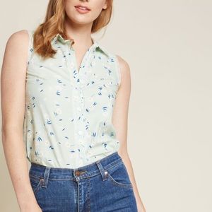 MODCLOTH FLORAL SHIRT